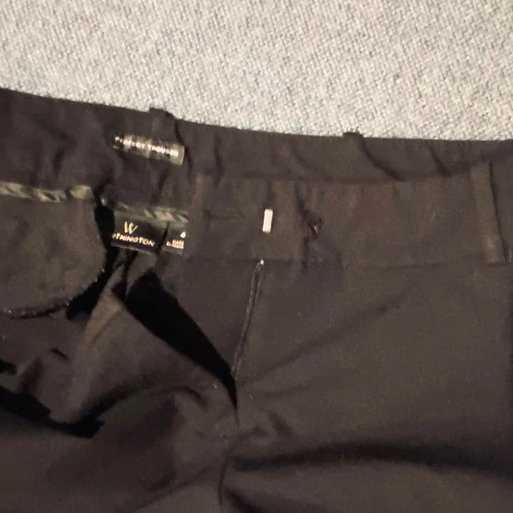 Worthington Size 4 the Perfect Trouser Black Work or Dress Pant Read Description - Picture 7 of 9